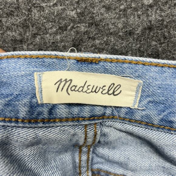 MADEWELL Womens Size 25 The Mid Rise Perfect Vintage Straight Leg Jeans - Picture 6 of 9